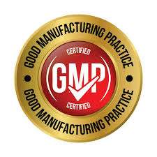 GMP certified quality badge